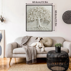 Baum des Weißen Puzzle 1000 Teile