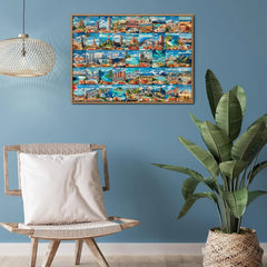 Impresión global rompecabezas rompecabezas 1000 piezas