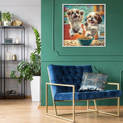 Shih Tzu Snack Zeit Puzzle 1000 Teile