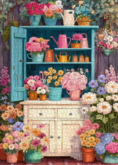 Blumenschrank-Rhythmus-Puzzle, 1000 Teile