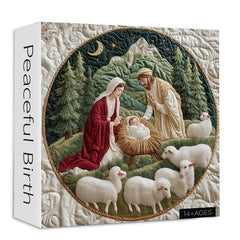 Naissance paisible puzzles 1000 pièces