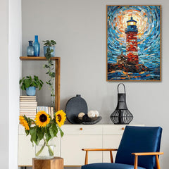 Mosaic Lighthouse Jigsaw Puzzle 1000 Pieces