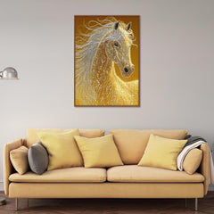 Puzzle Caballo Dorado 1000 Piezas