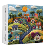 Puzzle fantaisiste du village de laine 1000 pièces