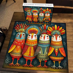 Feather Crown Tribe Jigsaw Puzzle 1000 Pieces