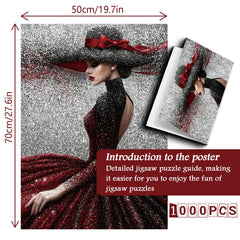 Red Phantom Jigsaw Puzzle 1000 Pieces