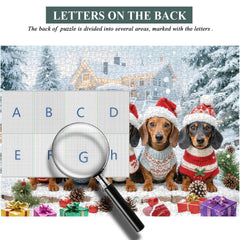 Santa Pup Posse Jigsaw Puzzle 1000 Stücke
