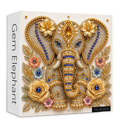 Gem Elephant Jigsaw Puzzle 1000 Pieces