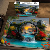 Lente de la naturaleza Rompecabezas Puzzle 1000 piezas