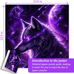 Nebula Wolf Soul Puzzle 1000 Teile