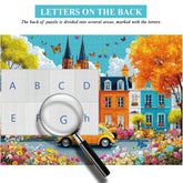 Automn Street Puzzle 1000 Pizzle 1000