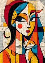 Geometric Rhythm Jigsaw Puzzle 1000 Pieces