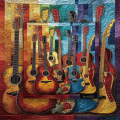 Fabric Guitar Jigsaw Puzzles 1000 Pieces