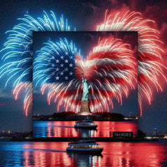 Stars & Fireworks Jigsaw Puzzle 1000 Pieces