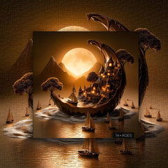 Moonlit Haven Jigsaw Puzzle 1000 Pieces