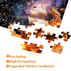 Puzzle Aventure Galactique Fiery 1000 Pièces
