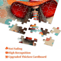 Red Hat Girl Jigsaw Puzzle 1000 Pieces