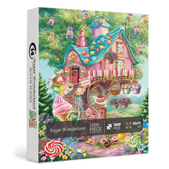 Zuckerwunderland Puzzles 1000 Stücke
