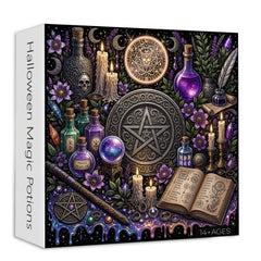 Halloween-Zaubertränke-Puzzle, 1000 Teile