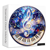 Buntglas-Melodie-Puzzle 1000 Teile