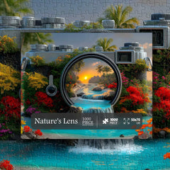 Lente de la naturaleza Rompecabezas Puzzle 1000 piezas