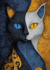 Puzzle Gaze Or Bleu 1000 Pièces