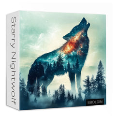 Starry Nightwolf Jigsaw Puzzles 1000 Pieces