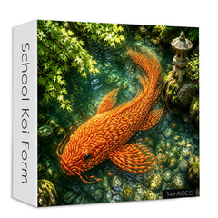 School Koi Form Jigsaw Puzzle 1000 Pieces