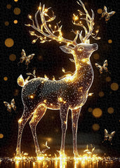 Deer of Light Jigsaw Puzzle 1000 Pieces