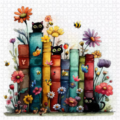 Book Cat Whispers Jigsaw Puzzle 1000 Pieces