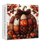 Patchwork Pumpkin Jigsaw Puzzle 1000 Piece