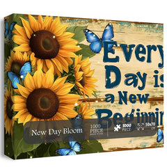 Puzzle New Day Bloom 1000 pièces