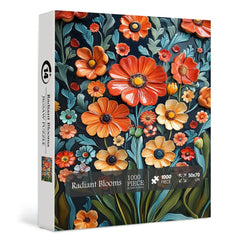 Radiant Blooms Jigsaw Puzzle 1000 Pieces