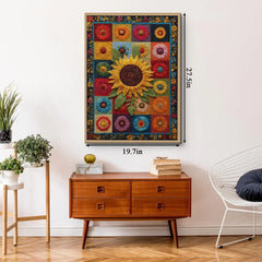 Sunflowers Patchwork Jigsaw Puzzle 1000 Piece