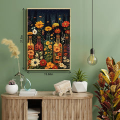 Flaschenblüten Jigsaw Puzzle 1000 Stücke