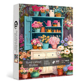 Floral Cabinet Rhythm Jigsaw Puzzle 1000 Pieces