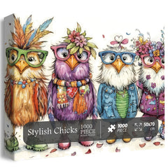 Stilvolle Küken Puzzle 1000 Stücke