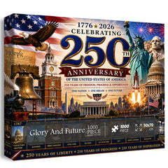 Puzzle Gloire et Avenir 1000 pièces