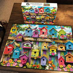 Giove puzzle di uccelli birdhouse 1000 pezzi