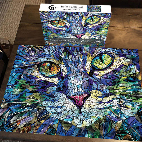 Cat jigsaw puzzle best sale