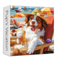 Pup's Vacation Jigsaw Puzzle 1000 Pieces