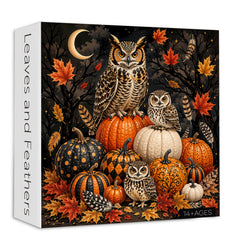 Leaves And Feathers Jigsaw Puzzle 1000 Pieces