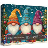 Jolly Snow Gnome puzzle puzzle 1000 pezzi