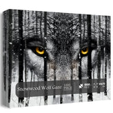 Snowwood Wolf Gaze Jigsaw Puzzle 1000 Pieces