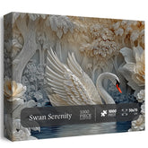Swan Serenity Puzzle 1000 Teile
