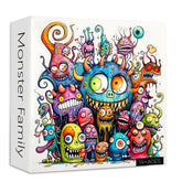 Monster Family Puzzle 1000 Teile