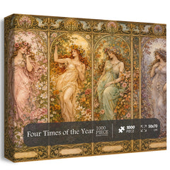 Puzzle Quattro Tempi dell'Anno 1000 Pezzi