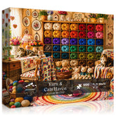 Yarn & Cats Haven Jigsaw Puzzle 1000 Pieces