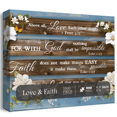 Love & Faith Jigsaw Puzzle 1000 pezzi