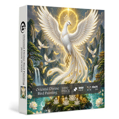 Oriental Divine Bird Painting Jigsaw Puzzle 1000 Pieces
